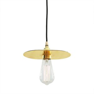 pendant lamp / traditional / brass / golden