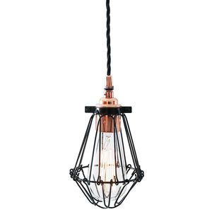 pendant lamp / traditional / steel / copper