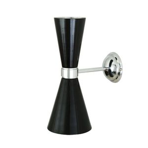 contemporary wall light / brass / steel / halogen