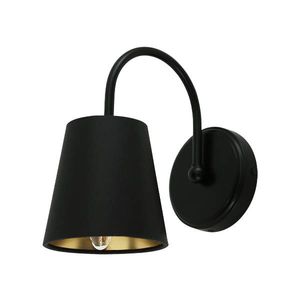 traditional wall light / brass / cotton / halogen