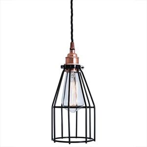 pendant lamp / traditional / steel / copper