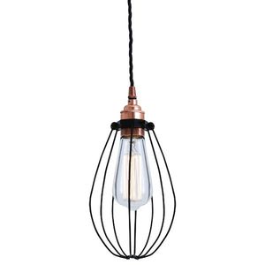pendant lamp / traditional / steel / copper