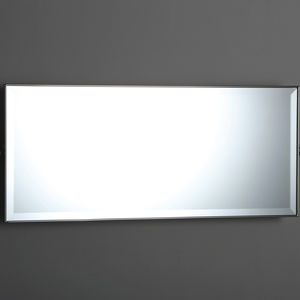 wall-mounted mirror / classic / rectangular / for hotel rooms