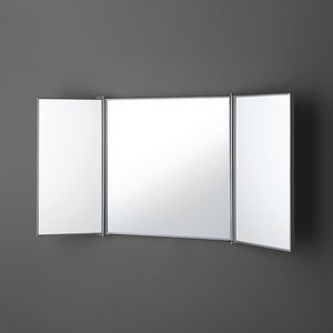 wall-mounted mirror / classic / rectangular / for hotels