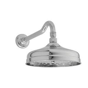 wall-mounted shower head / round