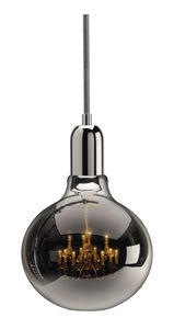 pendant lamp / contemporary / metal / glass