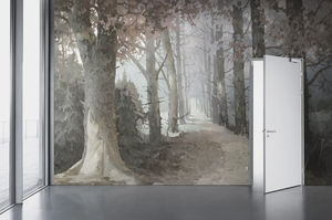 traditional wallpaper / fabric / vinyl / nature pattern