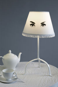 table lamp / contemporary / metal / custom