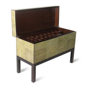 wooden wine cabinet