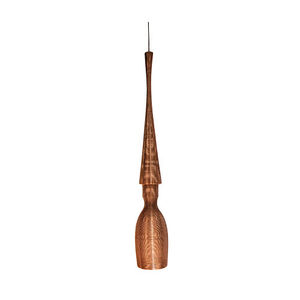 pendant lamp / contemporary / iron / copper
