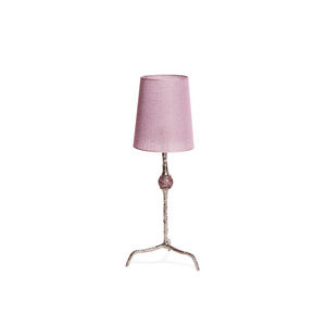 table lamp / traditional / brass / nickel