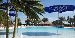 commercial patio umbrella / fabric / aluminum