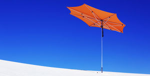 commercial patio umbrella / aluminum / fabric / swiveling