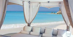 canopy bed / single / contemporary / fabric