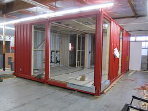 container house / contemporary / metal / energy-efficient