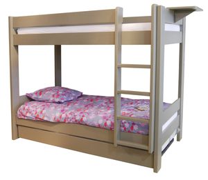 single bed / bunk / contemporary / wooden