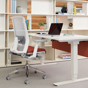 contemporary office chair / on casters / star base / with armrests