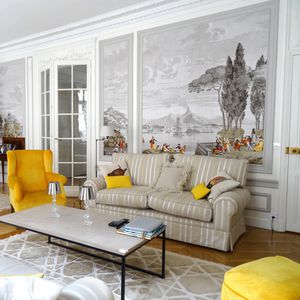 traditional wallpaper / panoramic / scenic / non-woven