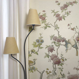 traditional wallpaper / nature pattern / animal motif / chinoiserie