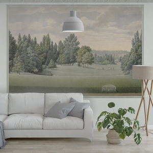 contemporary wallpaper / nature pattern / panoramic / non-woven