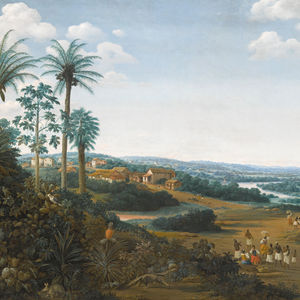 traditional wallpaper / polyester / scenic / panoramic