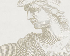 classical style wallpaper / polyester / scenic / panoramic