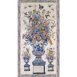 contemporary wallpaper / floral / non-woven / printed