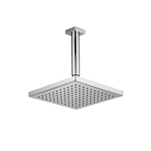 ceiling-mounted shower head / square / rain