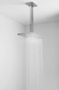 ceiling-mounted shower head / rectangular