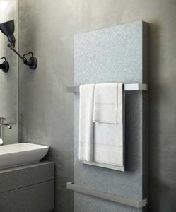 electric radiator / stainless steel / contemporary / wall-mounted