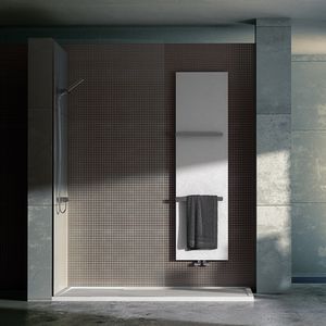 thermal fluid radiator / metal / stainless steel / contemporary