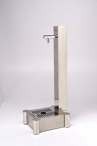 garden fountain / stainless steel