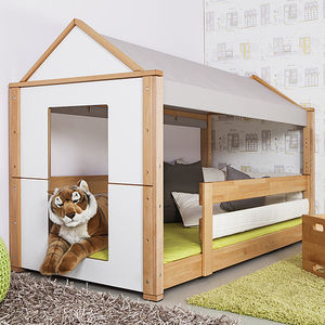 playhouse bed / single / contemporary / child's