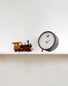 contemporary clock / analog / desk / methacrylate