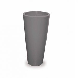 polyethylene planter / square / contemporary / for public areas