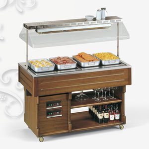 food display rack / metal