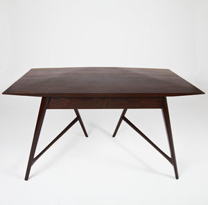 solid wood desk / wenge / Scandinavian design
