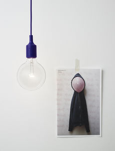 pendant lamp / contemporary / PVC / silicone
