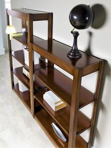 contemporary shelf / walnut / beech / for offices