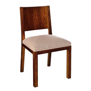 contemporary chair / ergonomic / fabric / beech