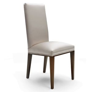 contemporary chair / upholstered / ergonomic / fabric