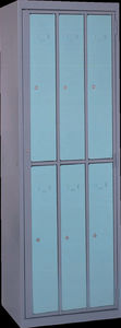 steel locker / for public buildings / secure