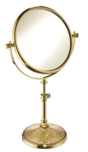 table mirror / classic / round / for hotels
