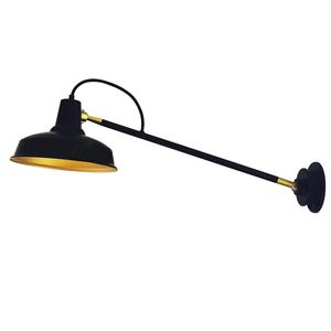 industrial style wall light / aluminum / LED / compact fluorescent
