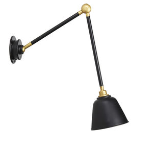 contemporary wall light / aluminum / LED / round