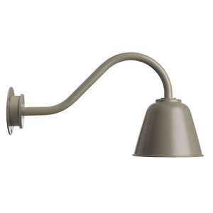 industrial style wall light / outdoor / garden / aluminum