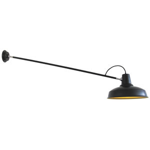 industrial style wall light / aluminum / LED / compact fluorescent