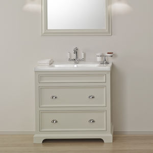 Free Standing Washbasin Cabinet KENSINGTON Aqua Prestige Wooden