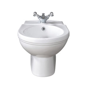 wall-hung bidet / porcelain