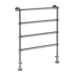 hot water towel radiator / electric / metal / contemporary